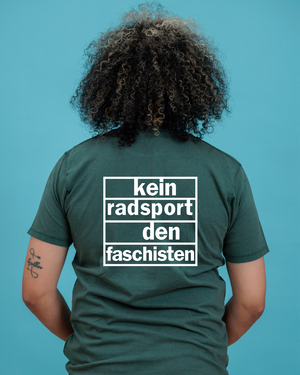 T-Shirt "kein radsport den faschisten"