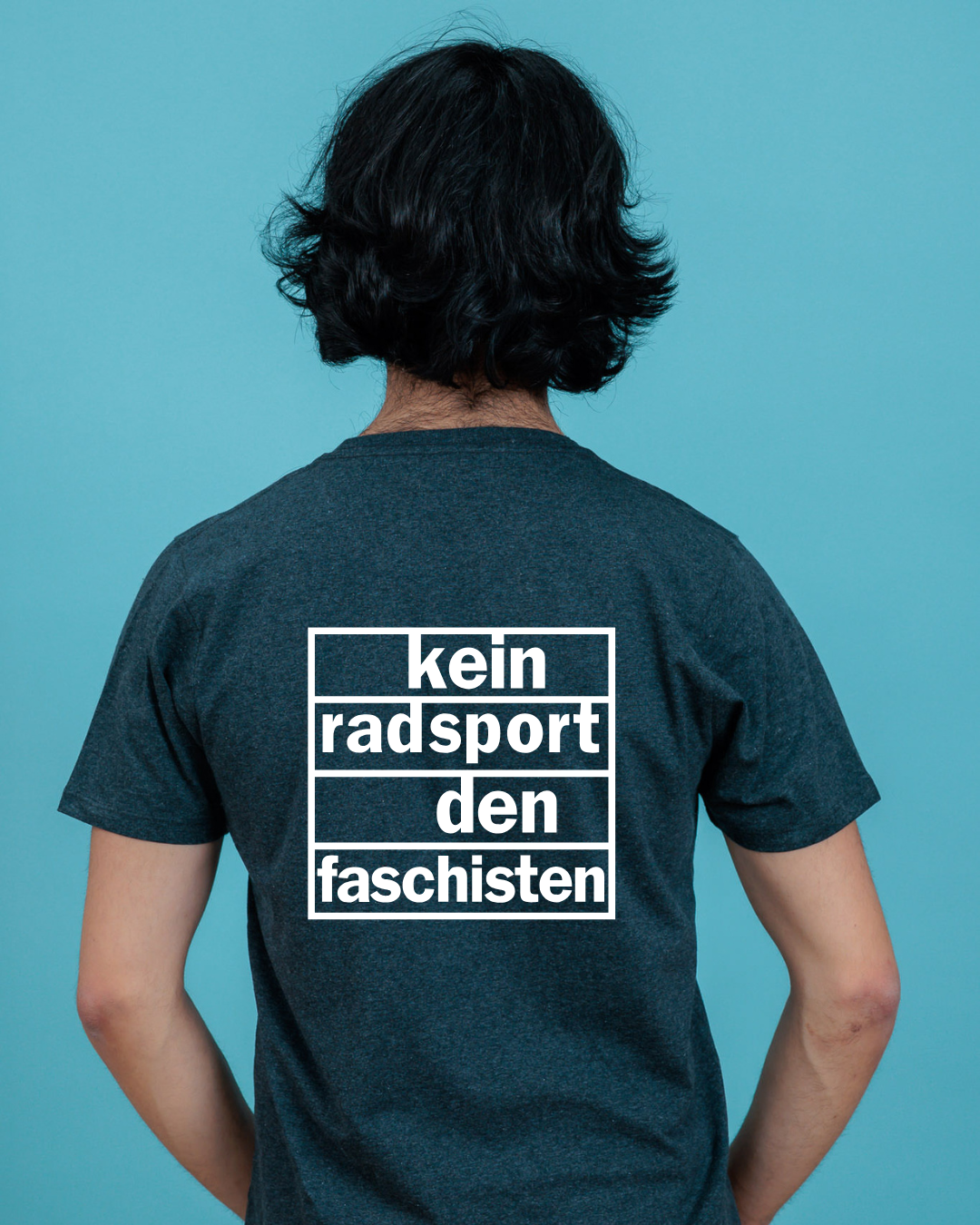 T-Shirt "kein radsport den faschisten"