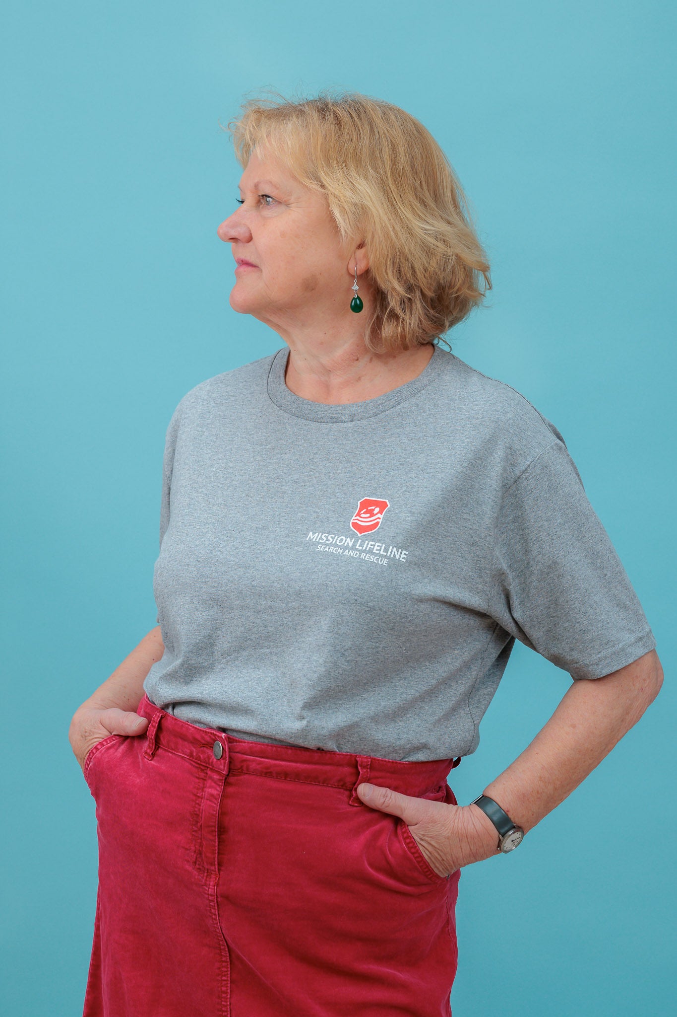 T-Shirt kleines Logo