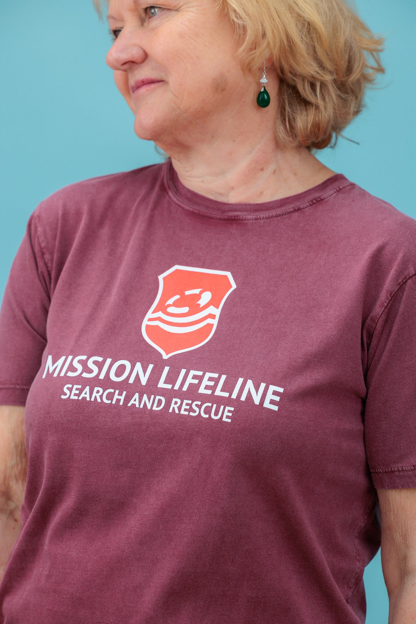 T-Shirt großes Logo