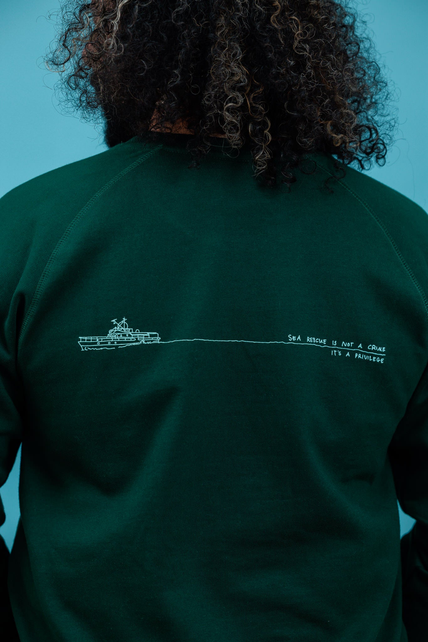 Sweatshirt - Sea rescue is not a crime...