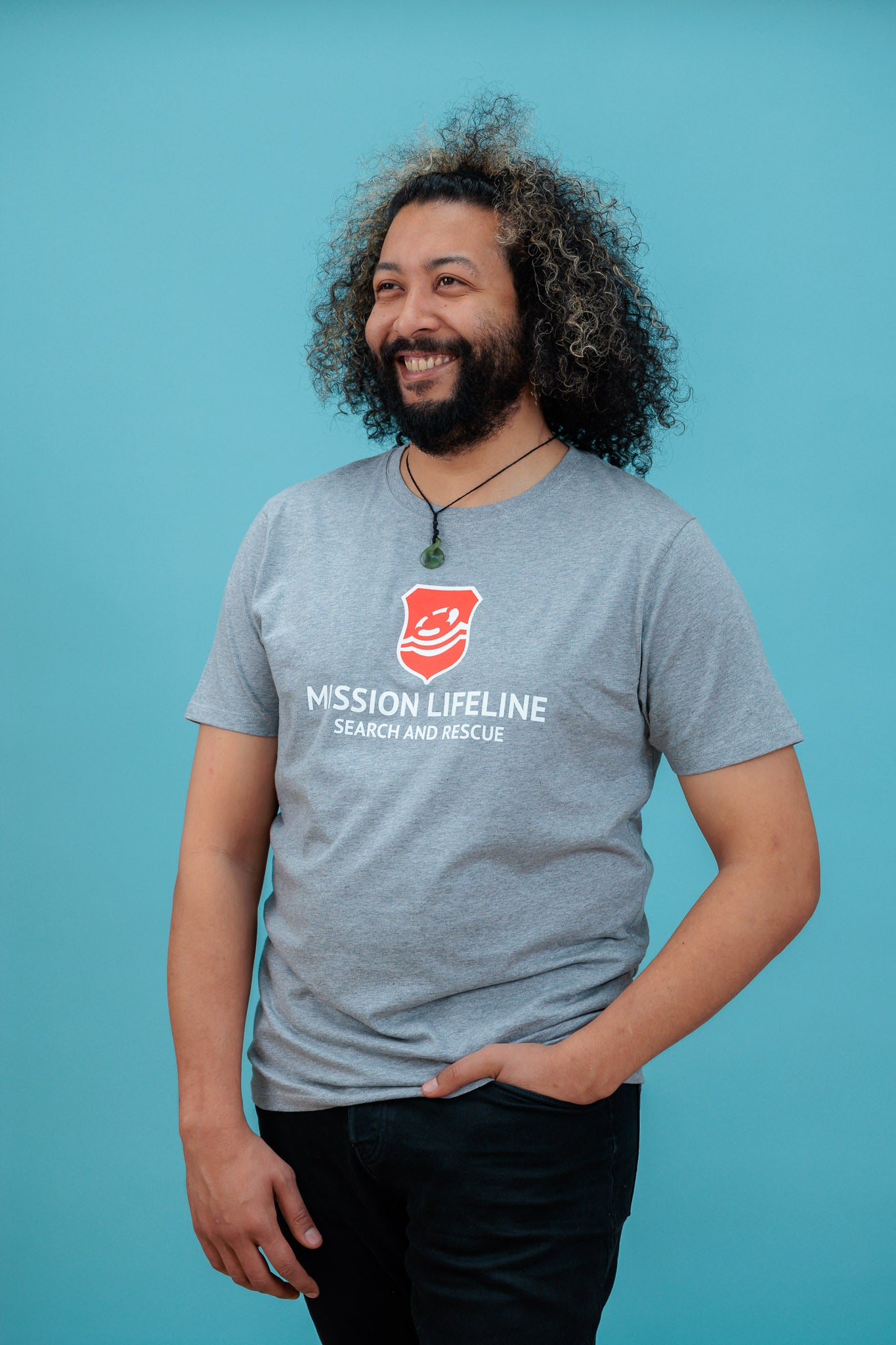 T-Shirt großes Logo