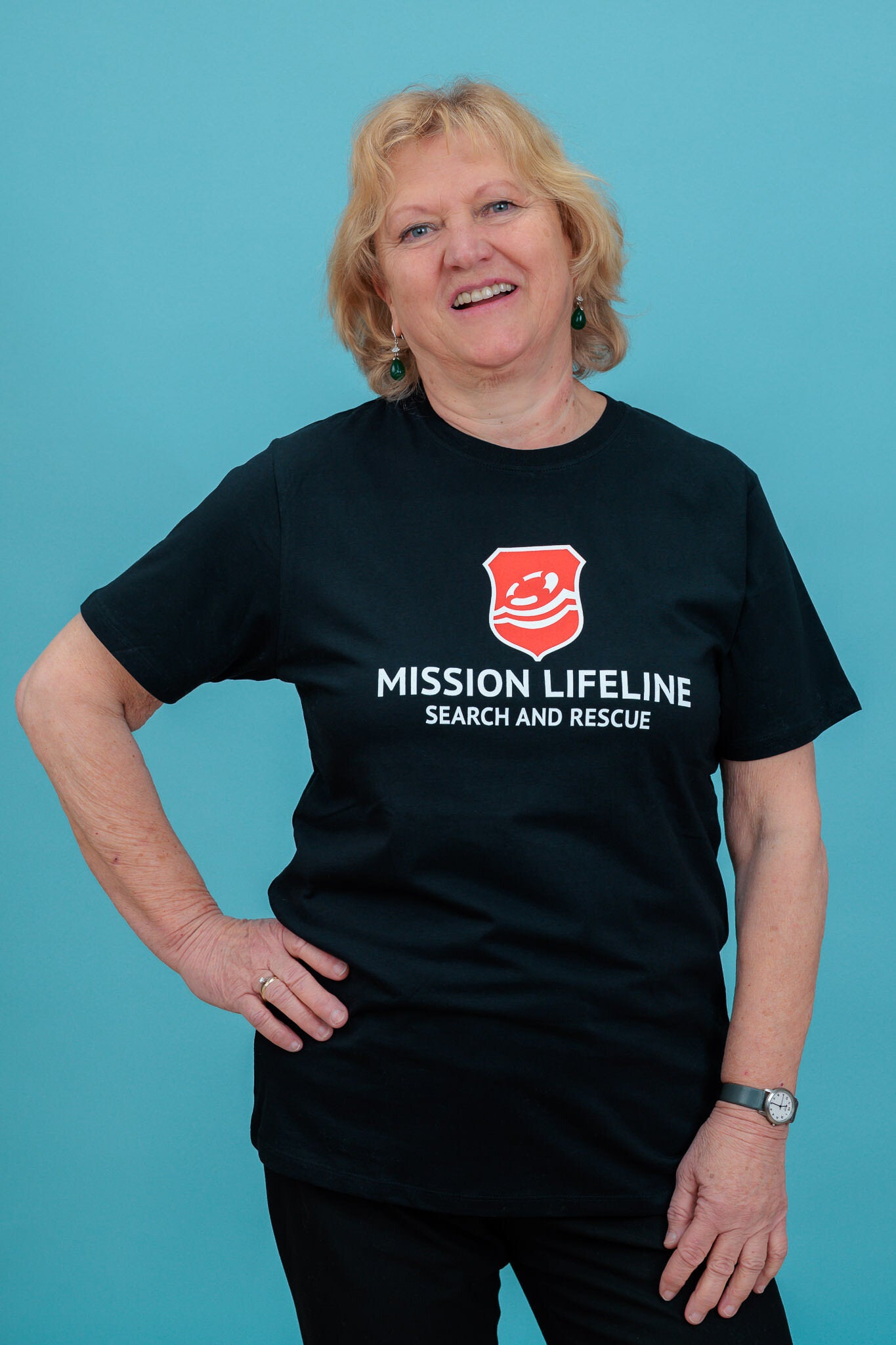 T-Shirt großes Logo