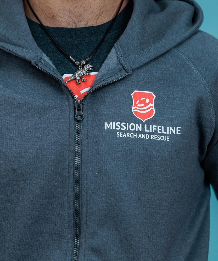 Kapuzenjacke MISSION LIFELINE