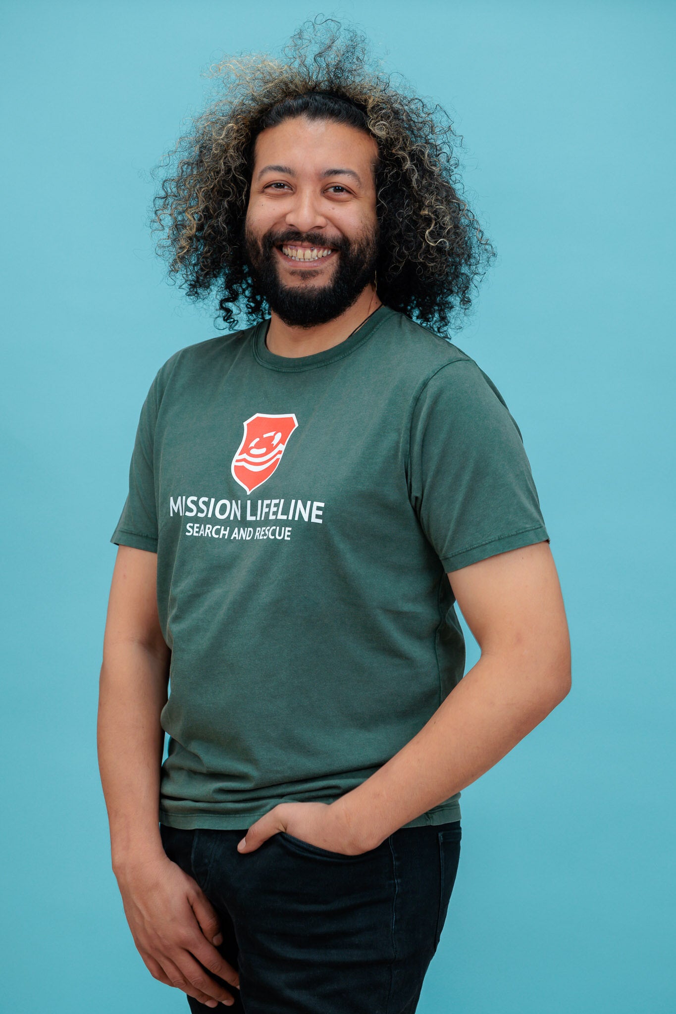 T-Shirt großes Logo