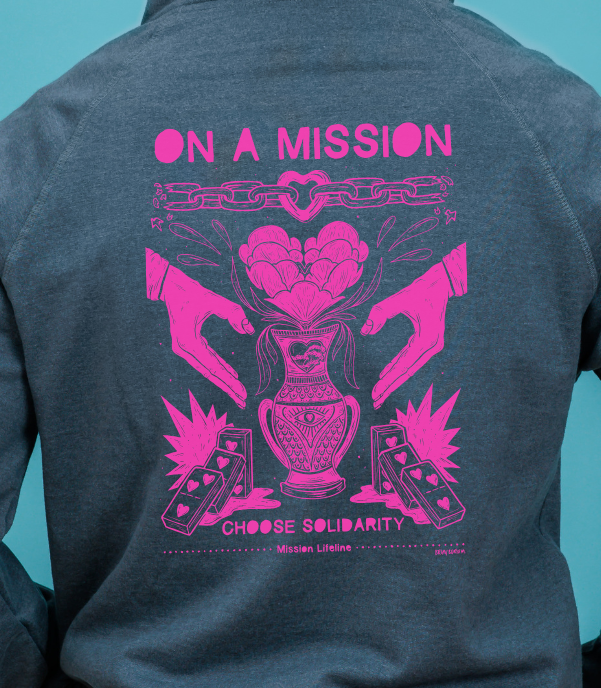 Hoodie MISSION LIFELINE Brimborium